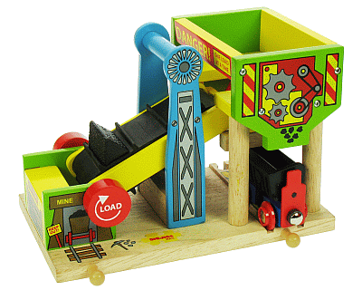 Transportband voor kolen (Bigjigs)