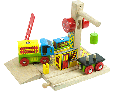Container overslaghaven (Bigjigs)