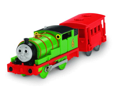 Percy with Car (Thomas Trackmaster)
