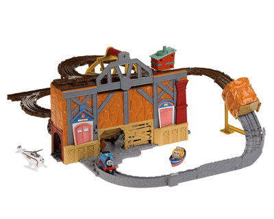 * Thomas de Trein: Rescue from Misty island set(Thomas Take n Play) new!