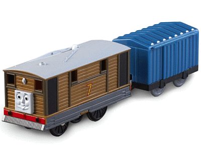 Toby with Car (Thomas Trackmaster)