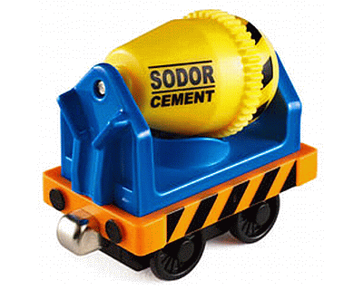 Thomas de Trein: Sodor Cement Mixer  (Take N Play)nieuw!