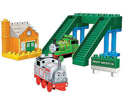 Megabloks Thomas de Trein:  Great Waterton + Stanley & percy