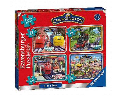 Chuggington 4 in 1 Box puzzel