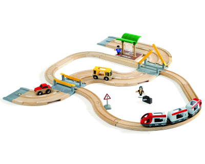 Rail & Road Travelset (Brio)