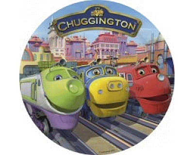 Chuggington Party borden 23 cm (10 stuks)