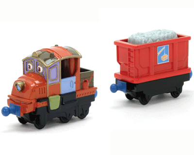 Hein (Hodge) met de kolenwagon (Chuggington Die-Cast)
