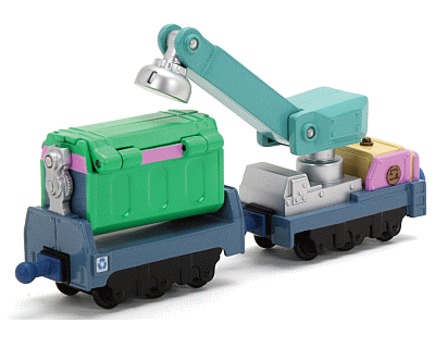 Erwin (Irving) Vuilnis & Recycling Wagonnen (Chuggington Die-Cas