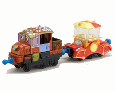 Hein (Hodge) met Popcorn wagon (Chuggington Die-Cast)