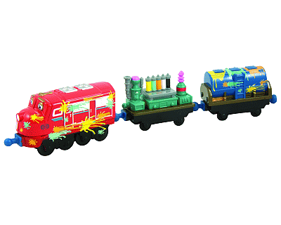 Willson en de Verf Wagon  (Chuggington Die-Cast)