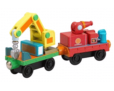 Rescue Cars 2 pack (Chuggington Wooden Rail)