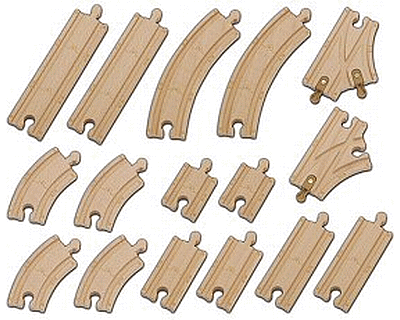 Railsuitbreidingsset (Chuggington Wooden Rail)