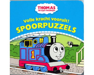 Volle kracht vooruit! Spoorpuzzels boek