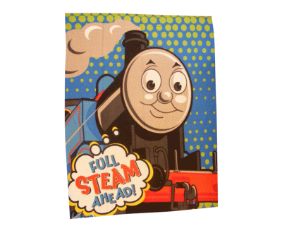 Thomas de Trein Fleece Deken "Steam"