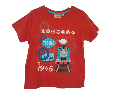 Thomas T-Shirt kortemouwen rood 98