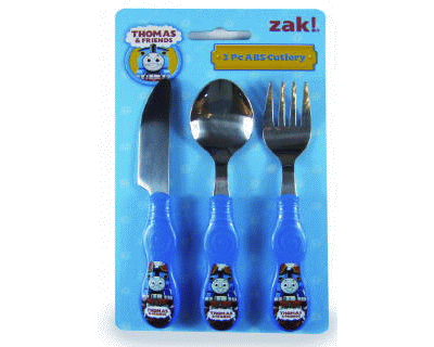 Thomas 3 delige bestek set blauw