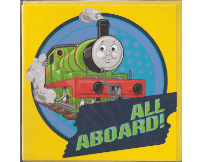 Thomas de Trein Wenskaart All Aboard