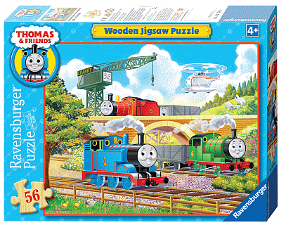 Thomas de Trein Houten Puzzel - 56 stukjes