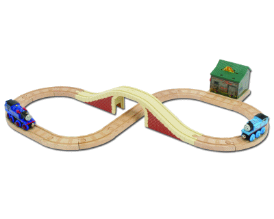 * Thomas de trein: Thomas and Belle to the Rescue (Thomas wooden railways)