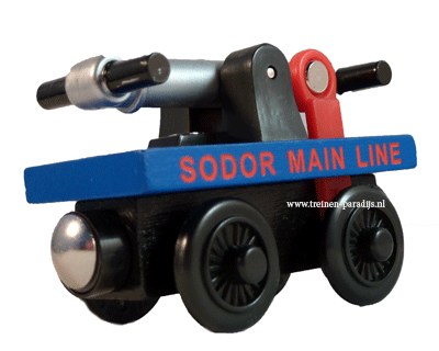 * Thomas de Trein: Handcar (Thomas wooden railway)