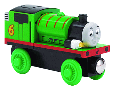 Thomas de Trein: Nederlandse pratende Percy (Thomas wooden railway)