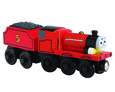 Thomas de Trein: Nederlandse pratende James (Thomas wooden railway)