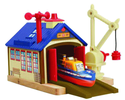 Thomas de Trein: Captain's Shed (Thomas wooden railway)