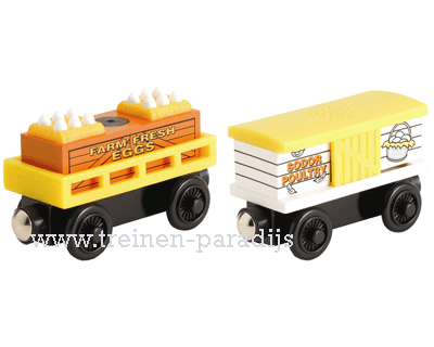 Thomas de Trein: Sodor Kippenwagonnen (Thomas wooden railway)