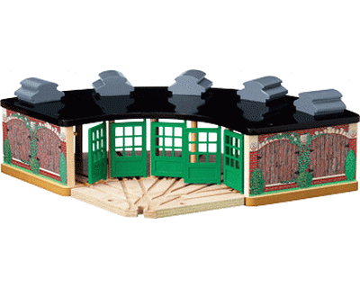 Thomas de Trein: Remise (Thomas wooden railway)