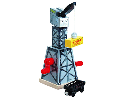 Thomas de Trein: Cranky de kraan(Thomas wooden railway)
