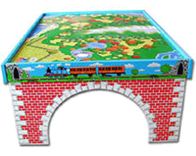 Thomas de Trein: *Thomas Speeltafel (Thomas wooden railway)