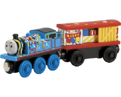 Thomas de Trein: Thomas Happy Birthday (Thomas wooden railway)