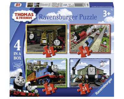 Thomas de trein puzzel 4 in 1 Hiro