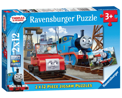 Thomas de trein puzzel 2 x 12 stuks, Bertie