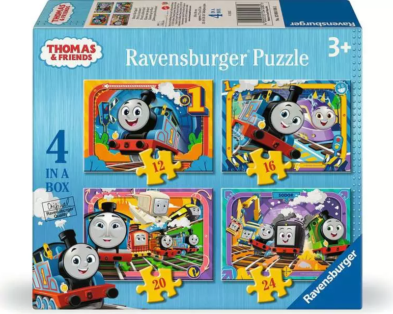 Thomas de trein 4 in 1 puzzel thomas en zijn vrienden