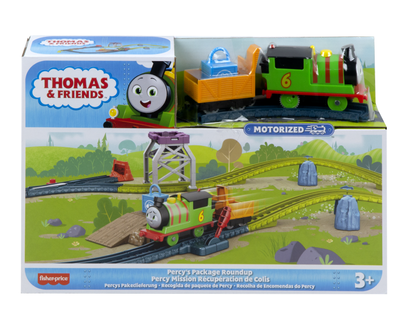 Thomas TrackMaster Motorised - Percy Package Roundup Set