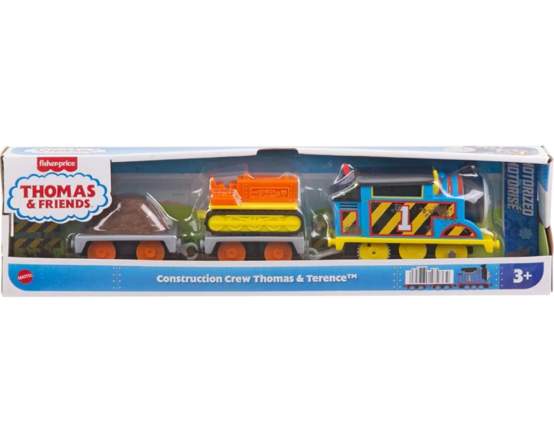 Thomas TrackMaster Motorised  - Construction Crew Thomas & Terence