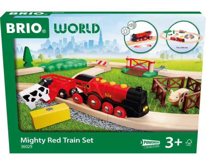 36029 Brio Mighty Red Train Set.