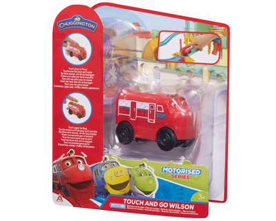 Locomotive Chuggington Wilson Touch & Go - Train Jouet Avec Activation Tactile - Pour Enfants à Partir De 3 Ans