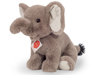 907435 Teddy Hermann Olifant zittend 25 cm