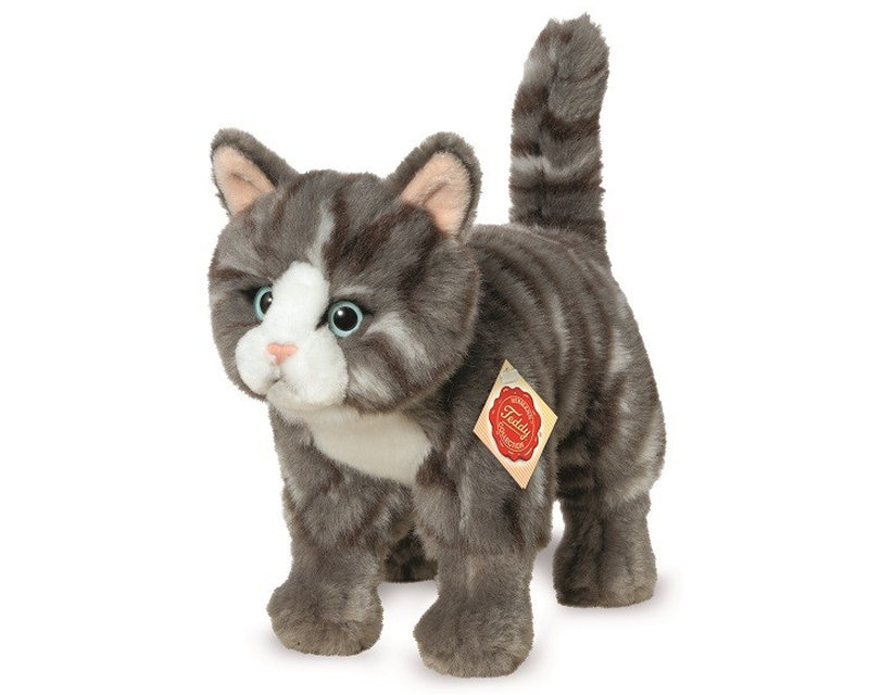 918226 Teddy Hermann Kat staande 20 cm