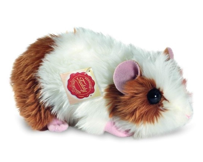 926191 Teddy Hermann Cavia goud wit 18 cm